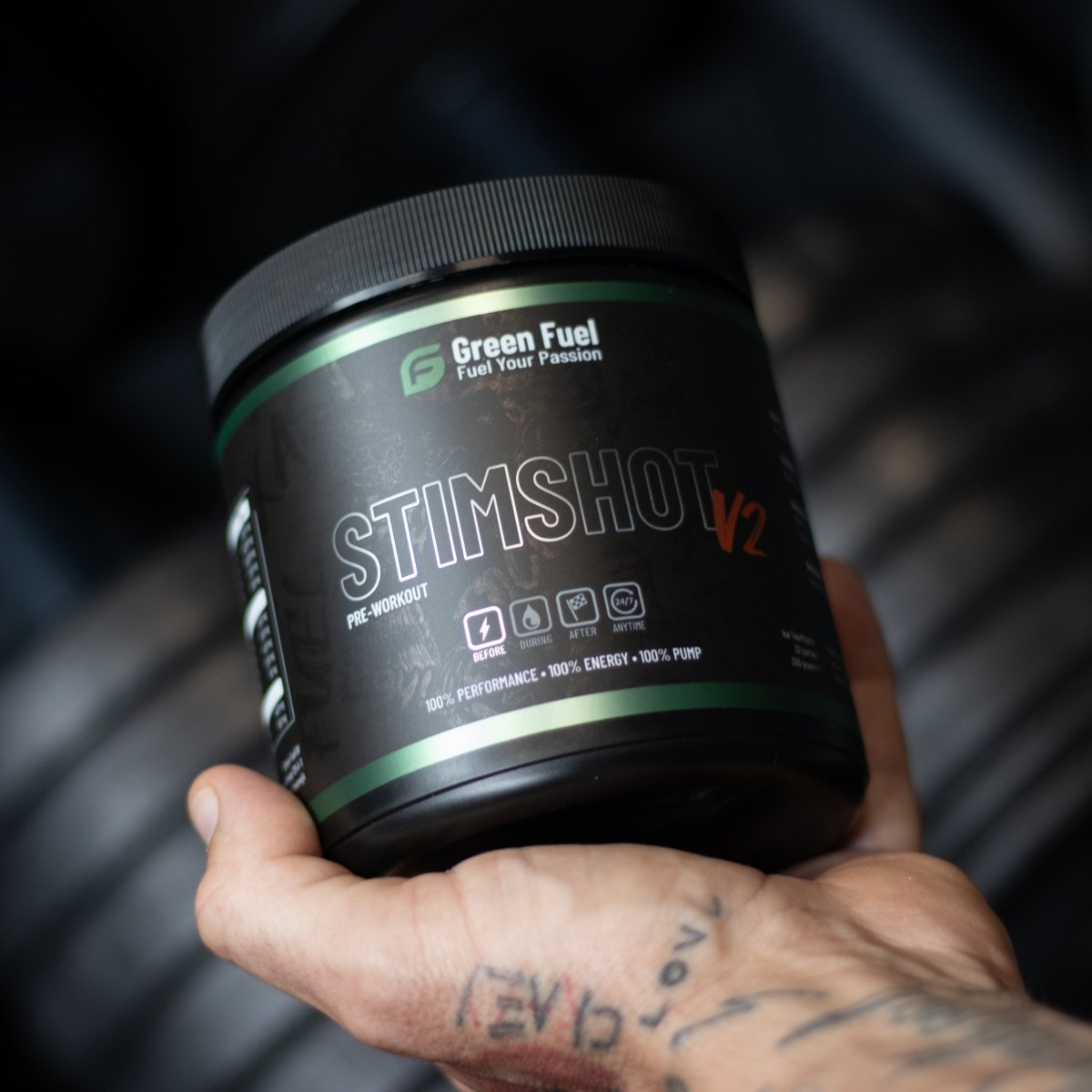 StimShot V2 Pre Workout (Met Cafeïne) - Green Fuel BV