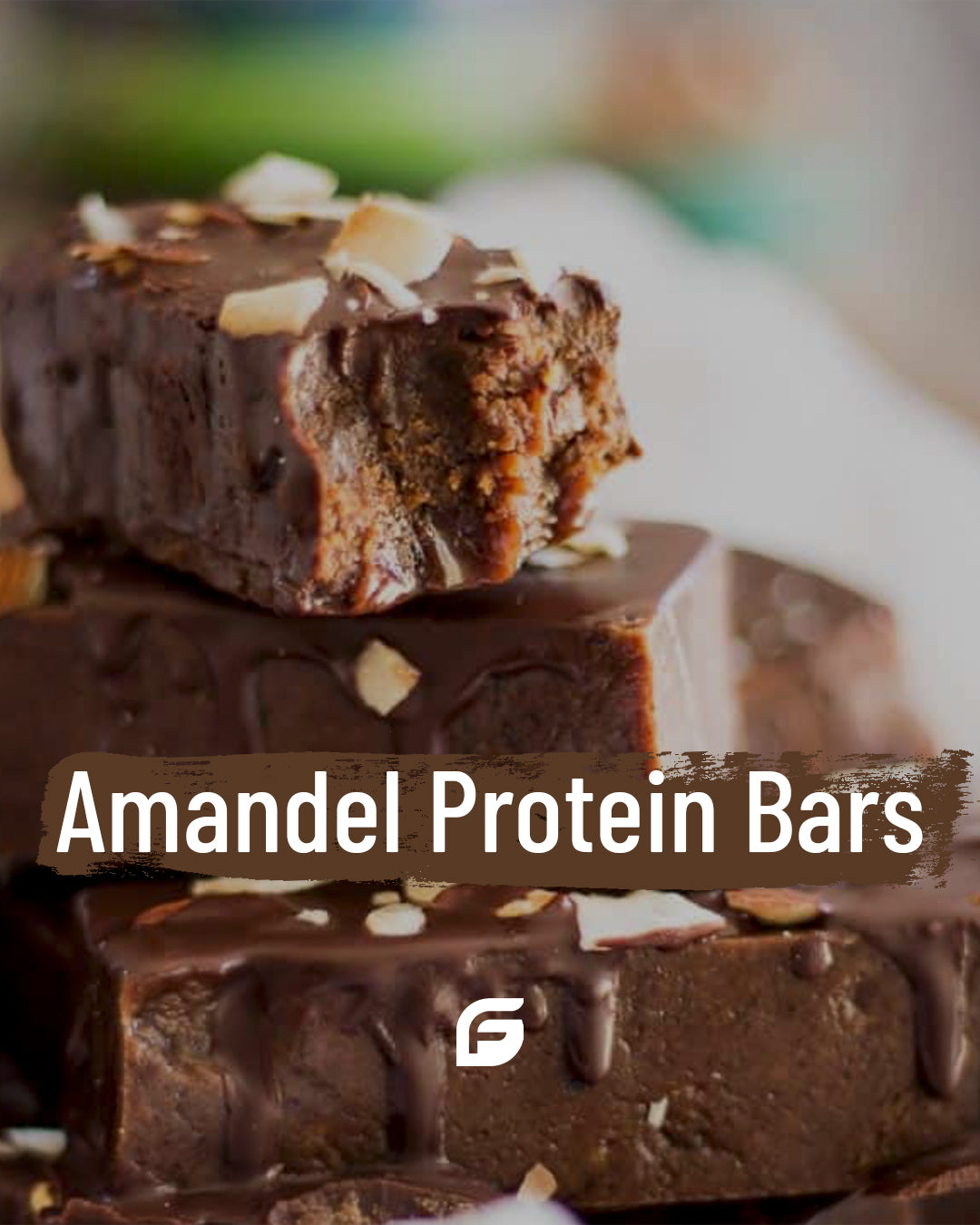 RECEPT: Amandel Protein Bars