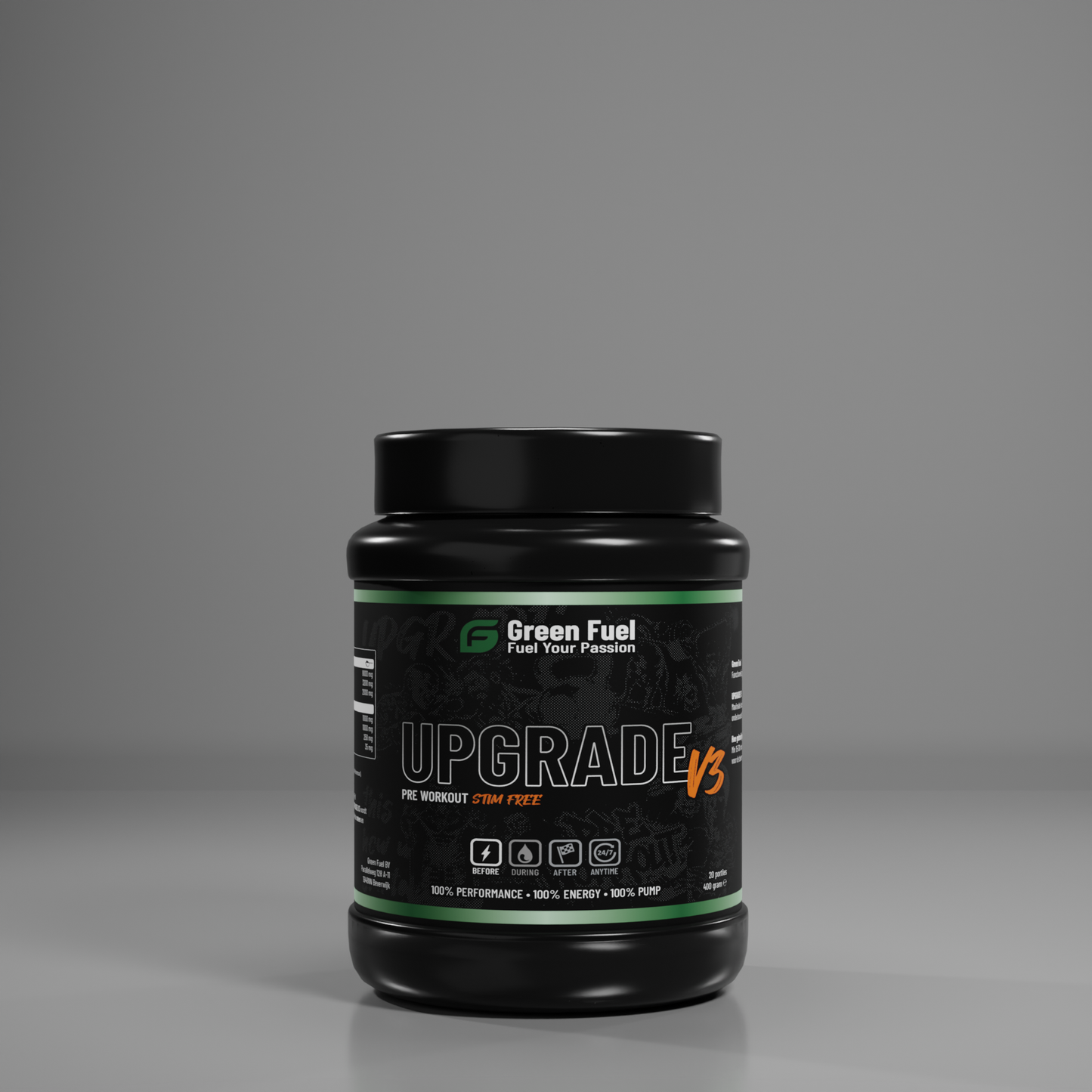 Upgrade V3 | Pre Workout zonder Cafeïne